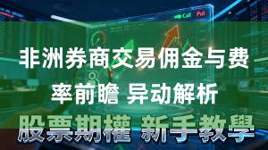非洲券商交易佣金与费率前瞻 异动解析