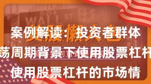 案例解读：投资者群体在宽幅震荡周期背景下使用股票杠杆的市场情